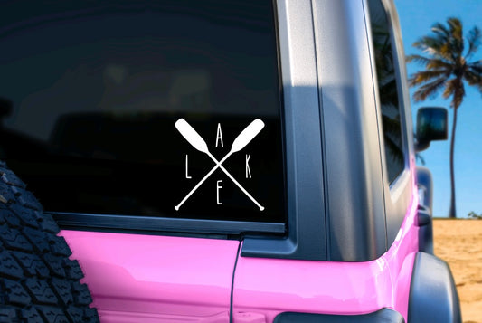 Lake decal