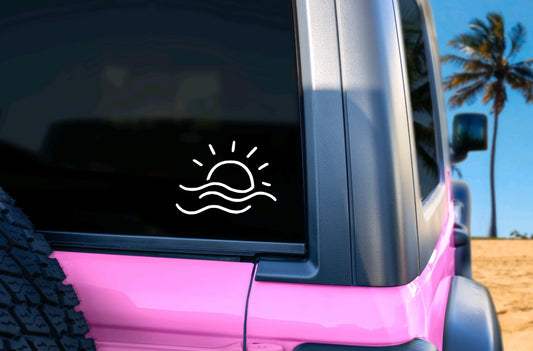 Sun decal