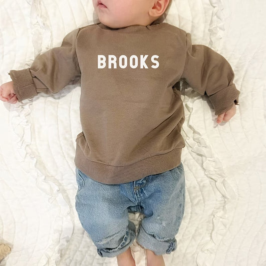 Infant custom sweatshirt