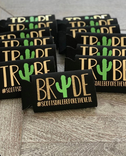 Bride, tribe koozies