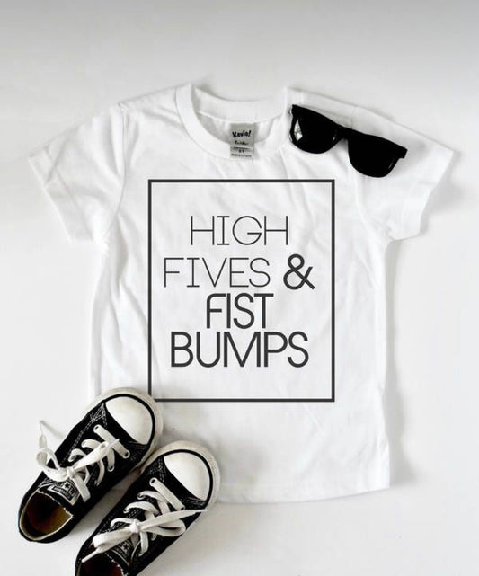 High fives & fist bumps tee