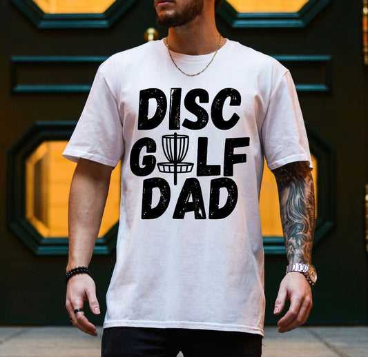 Disc golf dad tee