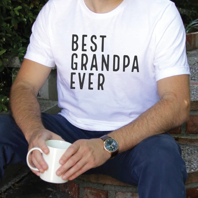 Best grandpa ever tee