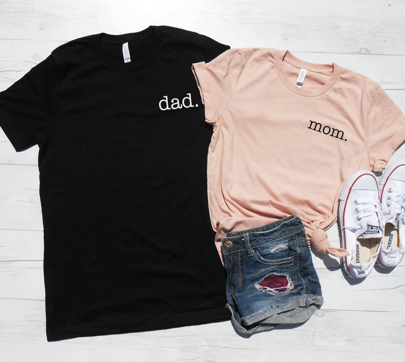 Mom & dad tee