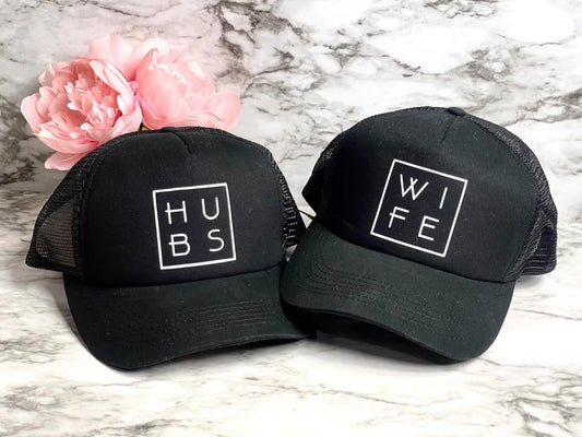 Wifey/hubs hats
