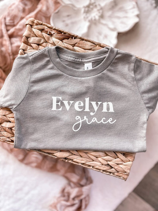 Custom name t shirt
