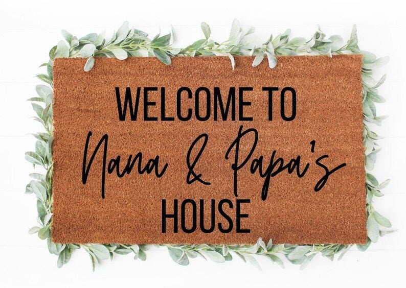 Welcome to nana & papas doormat