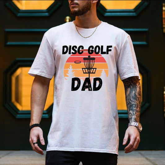 Disc golf dad tee