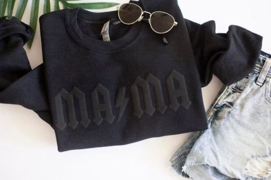 Mama puff vinyl sweatshirt