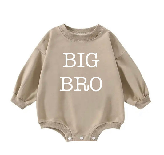 Big bro sweatshirt romper