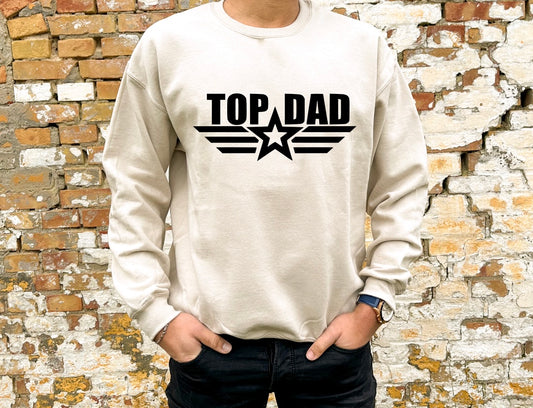 Top dad sweatshirt