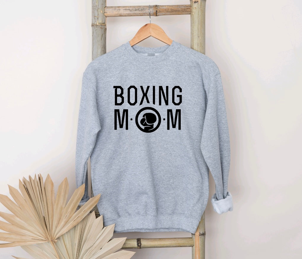 Boxing mom sweatshirt