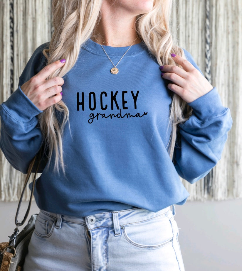 Hockey grandma sweatshirt