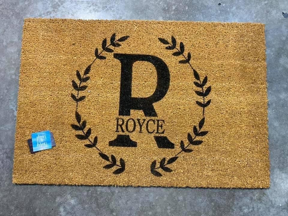 Last name doormat