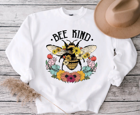 Bee kind sweatshirt