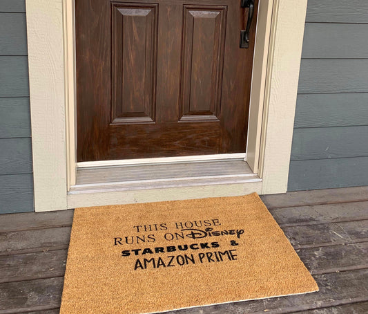 This house runs on doormat