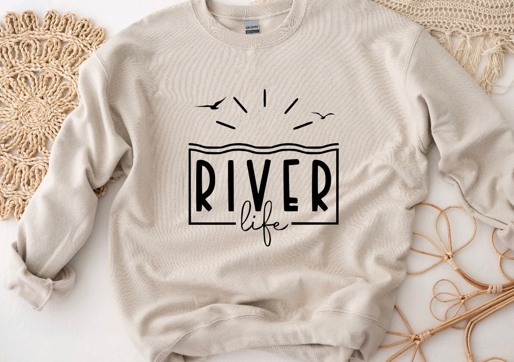 River life sweatshirt/hoodie/tshirt