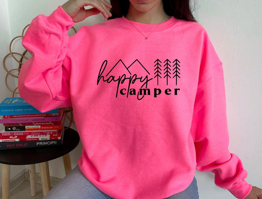 Happy camper sweatshirt