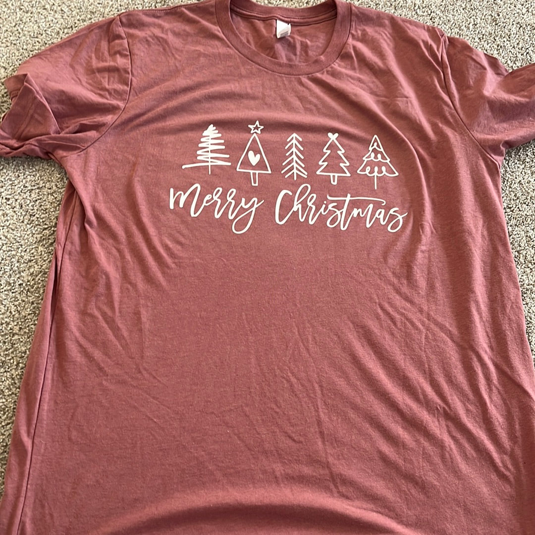 CLEARANCE MERRY CHRISTMAS T SHIRT