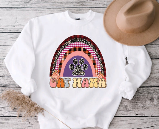 Cat mom sweatshirt