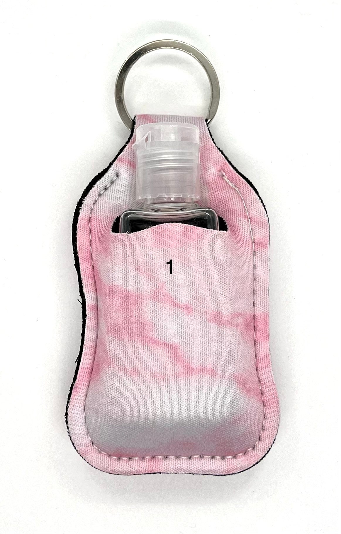 Hand sanitizer keychain