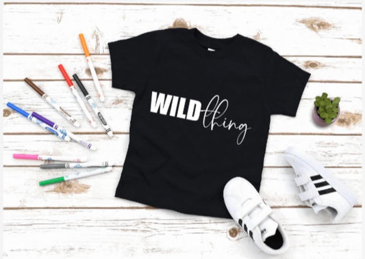 Wild thing t shirt