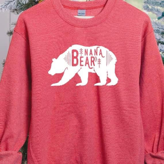 Nana bear sweatshirt